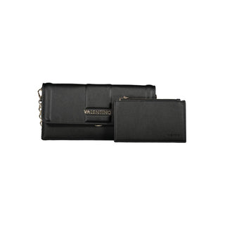 Mario Valentino Black Polyethylene Women Handbag