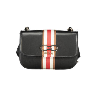 Guess Jeans Black Polyethylene Handbag