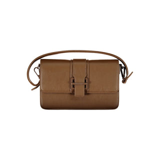 Mario Valentino Brown Polyethylene Women Handbag