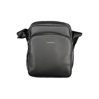 Calvin Klein Black Polyester Men Shoulder Bag