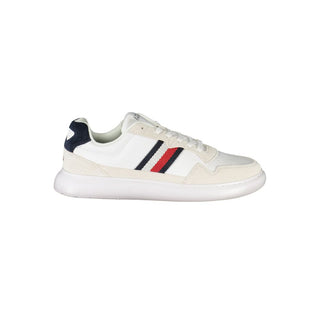 Tommy Hilfiger White Leather Men Sneaker