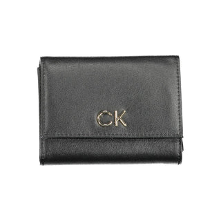 Calvin Klein Black Polyester Women Wallet
