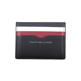 Tommy Hilfiger Blue Leather Men Wallet