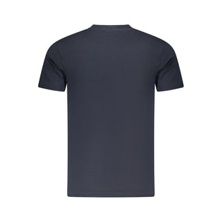 Cavalli Class Blue Cotton Men T-Shirt