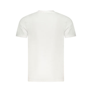 Cavalli Class White Cotton T-Shirt