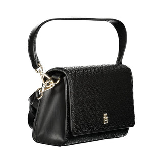 Tommy Hilfiger Black Polyethylene Women Handbag