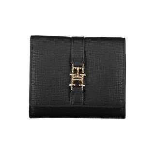 Tommy Hilfiger Black Polyethylene Women Wallet