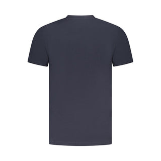 Cavalli Class Blue Cotton Men T-Shirt