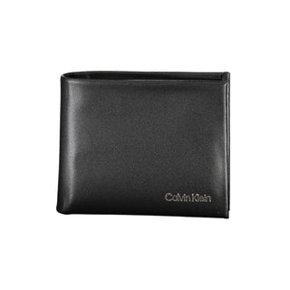 Calvin Klein Black Polyester Men Wallet