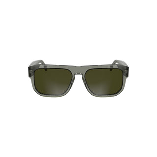 Calvin Klein Gray Acetate Men Sunglass