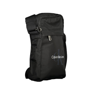 Calvin Klein Black Polyester Men Shoulder Bag