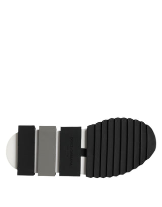 Dolce & Gabbana Green Black Slip On Sorrento Sneakers Shoes