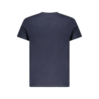 Tommy Hilfiger Blue Cotton Men T-Shirt