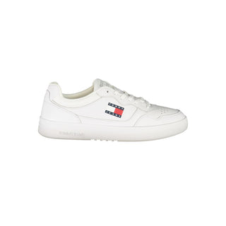 Tommy Hilfiger White Leather Mens Sneaker