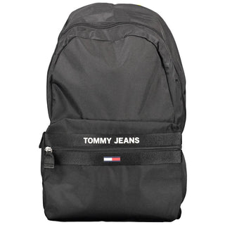 Tommy Hilfiger Black Polyester Backpack