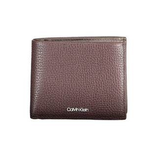 Calvin Klein Brown Leather Wallet