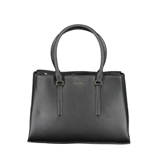 Calvin Klein Black Polyester Handbag