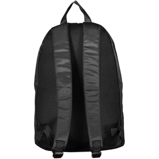 Tommy Hilfiger Black Polyester Backpack
