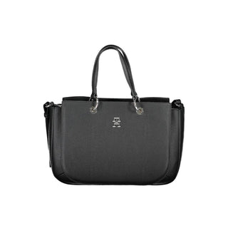 Tommy Hilfiger Black Polyethylene Handbag