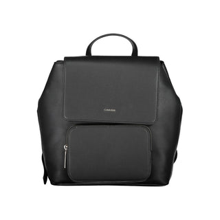 Calvin Klein Black Polyester Backpack