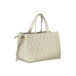 Mario Valentino White Polyethylene Handbag