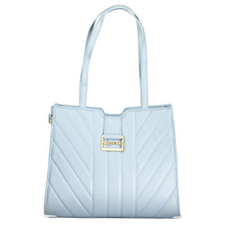 Mario Valentino Blue Polyethylene Handbag