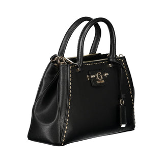 Guess Jeans Black Polyethylene Handbag