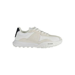 Tommy Hilfiger White Polyester Sneaker
