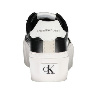 Calvin Klein Black Polyester Sneaker