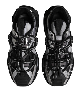 Dolce & Gabbana Multicolor Panelled Space Sneakers Shoes