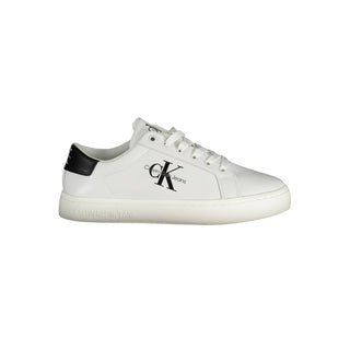 Calvin Klein White Polyester Sneaker