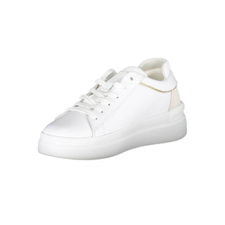 Tommy Hilfiger White Polyester Sneaker
