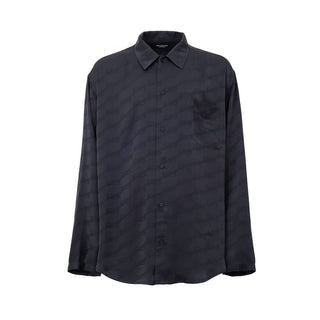 Balenciaga Gray Viscose Shirt