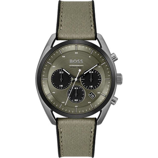 Hugo Boss Green Fabric Watch