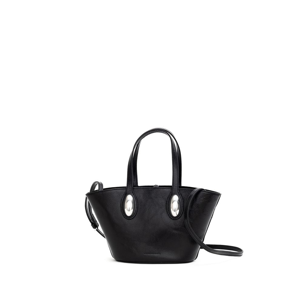 Alexander Wang Black Leather Shoulder Bag  | Izzy Sauvage
