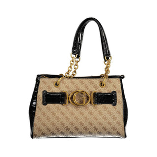 Guess Jeans Black Polyethylene Handbag