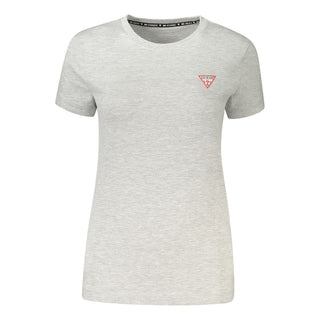 Guess Jeans Gray Cotton T-Shirt