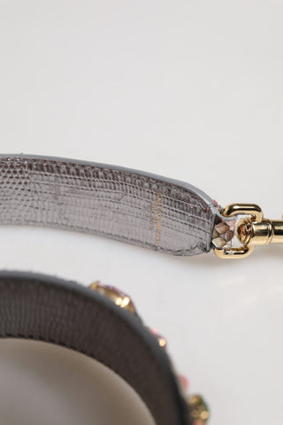 Dolce & Gabbana Multicolor Embellished Handbag Shoulder Strap