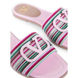 Valentino Garavani V Logo Signature Slides