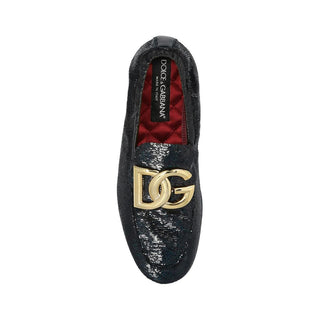 Dolce & Gabbana Ariosto Paillettes Loafers