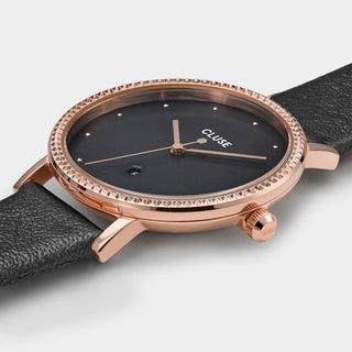 Cluse Gray Leather Watch