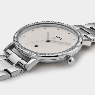 Cluse Silver Stainless Steel Watch