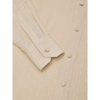 Gucci Beige Silk Shirt