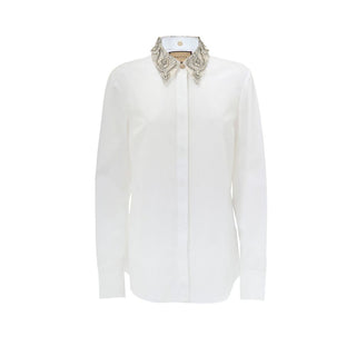 Gucci White Cotton Shirt