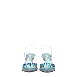 Aquazzura Transparent Pvc Stiletto Heels Sandals