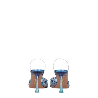 Aquazzura Transparent Pvc Stiletto Heels Sandals