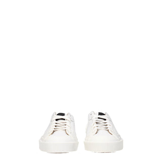 Givenchy White Leather Low Tops