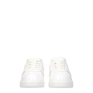 Givenchy White Leather Low Tops