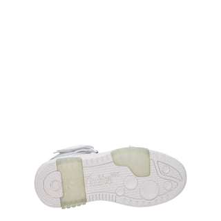 Off-White White Leather High Tops