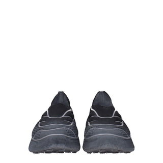 Givenchy Gray Fabric Athletic Sneakers